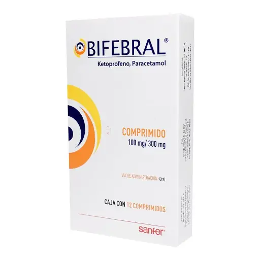BIFEBRAL 100/300MG COMPRIMIDOS C/12
