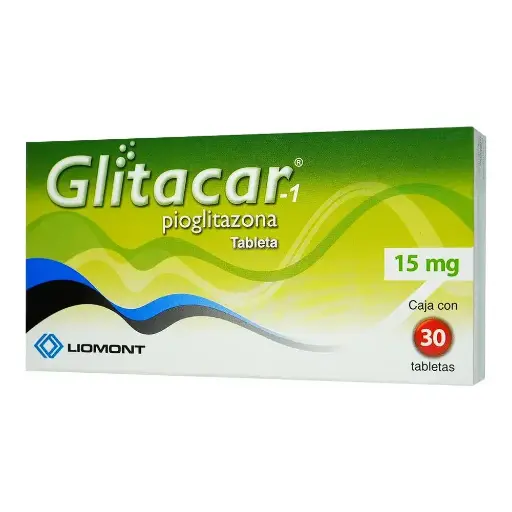 GLITACAR-1 15MG TABLETAS C/30