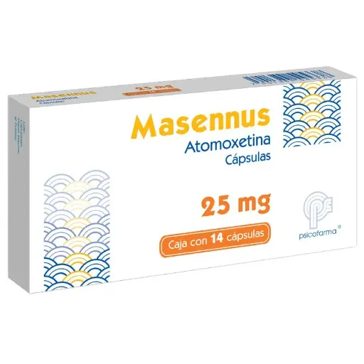 MASENNUS 25MG CAPSULAS C/14
