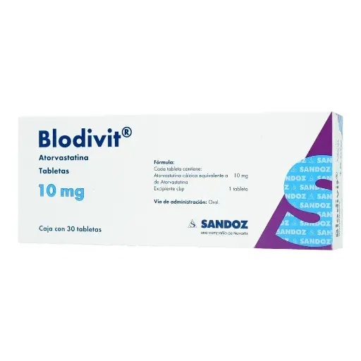 BLODIVIT 10MG TABLETAS C/30