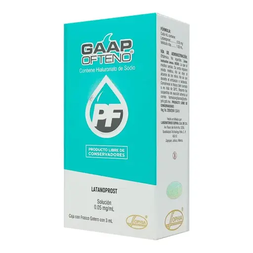 GAAP OFTENO PF 0.05MG/ML GOTAS 3ML
