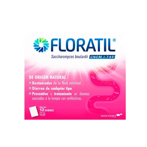 FLORATIL 250MG POLVO SOBRES C/12