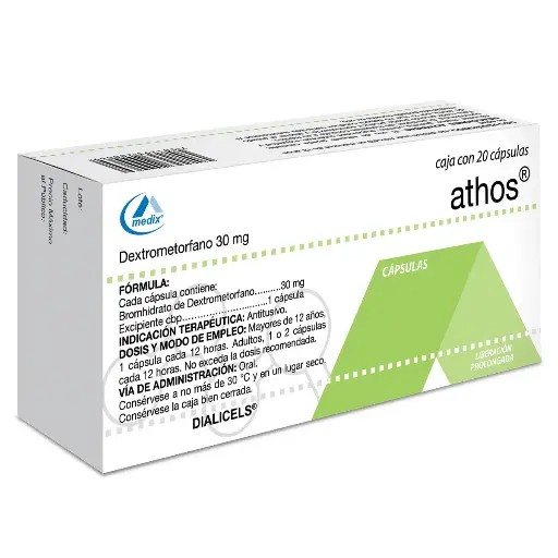 ATHOS 30MG CAPSULAS C/20