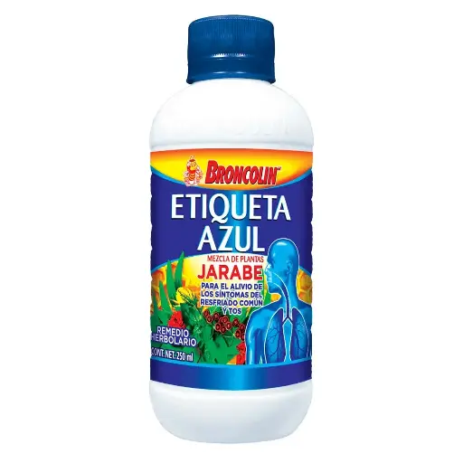 BRONCOLIN ETIQ-AZUL JARABE 250ML