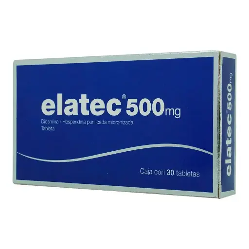 ELATEC 500MG TABLETAS C/30