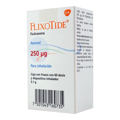 FLIXOTIDE AER SUSPENSION 250 MCG