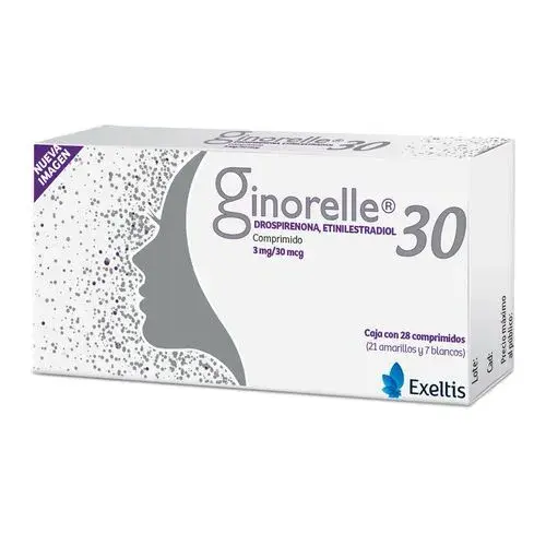 GINORELLE 30 3MG/30MCG COMPRIMIDOS C/28