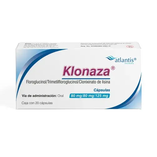 KLONAZA 80/80/125MG CAPSULAS C/20