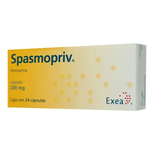 SPASMOPRIV 200MG CAPSULAS C/24