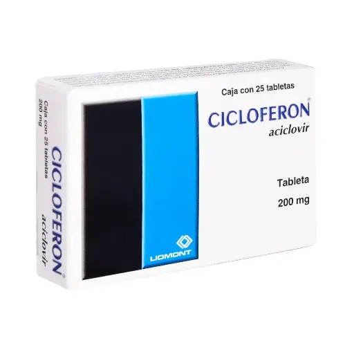 CICLOFERON 200MG TABLETAS C/25