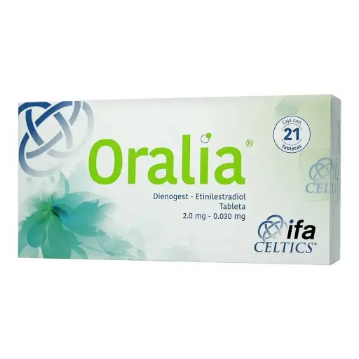 ORALIA 2/0.3MG TABLETAS C/21