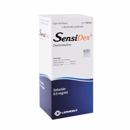 SENSIDEX 0.5MG SOLUCION 120ML Y DOSIF