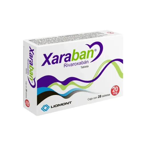 XARABAN 20 MG TAB C/28