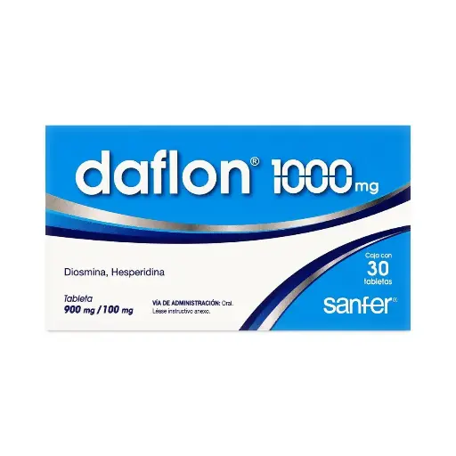 DAFLON 1000 900/100 MG TAB C/30