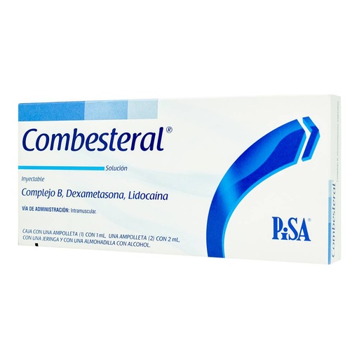 COMBESTERAL JERINGA INYECTABLE C/2