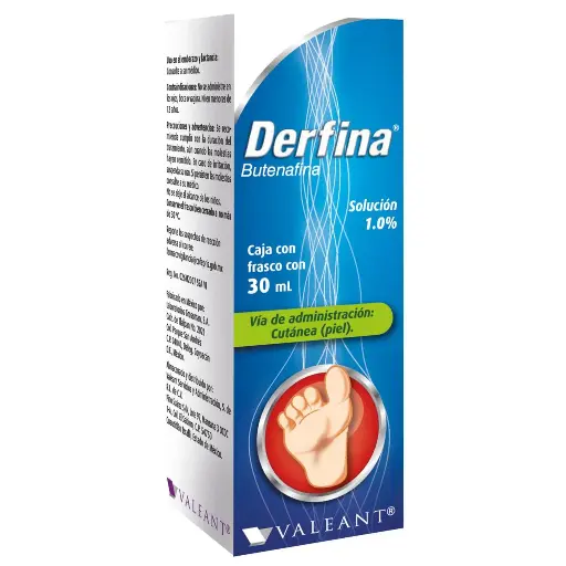 DERFINA 1% SOLUCION 30ML