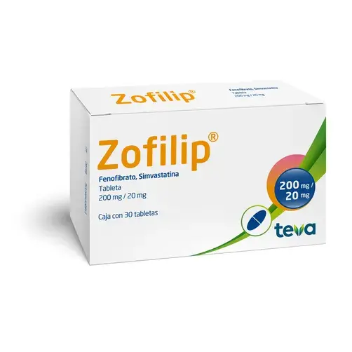 ZOFILIP 200/20MG TABLETAS C/30