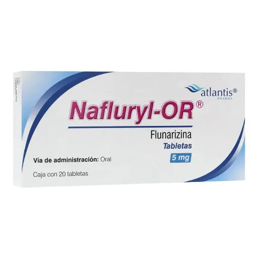 NAFLURYL-OR 5MG TABLETAS C/20