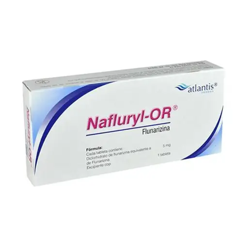 NAFLURYL-OR 5MG TABLETAS C/20