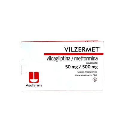 VILZERMET 50/500MG CPR C/30