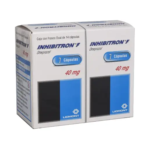 INHIBITRON F 40MG CAPSULAS C/7 (DUAL)