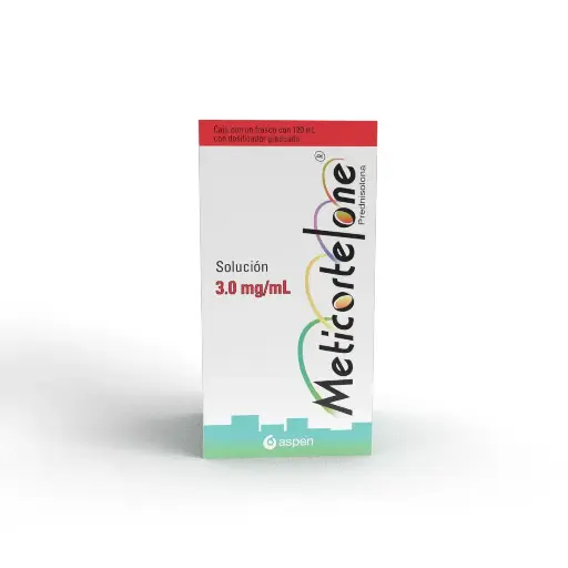 METICORTELONE 3MG/1ML FRUTAS SOLUCION 120ML