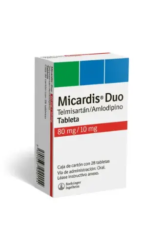 MICARDIS DUO 80/10MG TABLETAS C/28