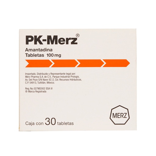 PK-MERZ 100MG TABLETAS C/30
