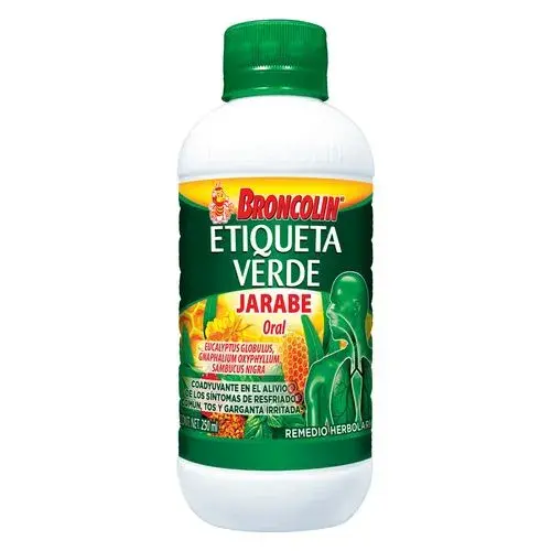 BRONCOLIN ETIQ VERDE JARABE 250ML