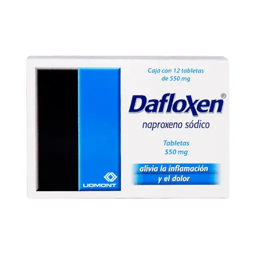 DAFLOXEN 550MG TABLETAS C/12