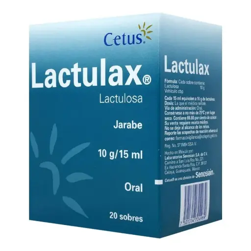 LACTULAX 10G/15ML JARABE SOBRES C/20