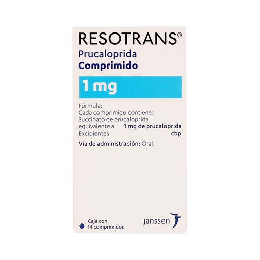 RESOTRANS 1MG TABLETAS C/14