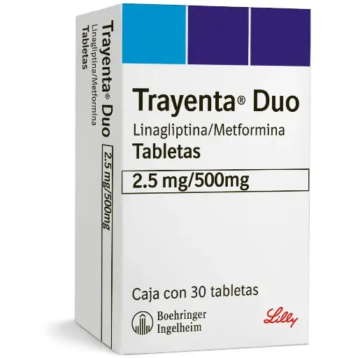 TRAYENTA DUO 2.5/500MG TABLETAS C/30