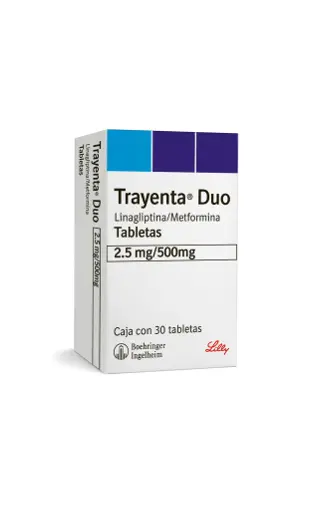 TRAYENTA DUO 2.5/500MG TABLETAS C/30