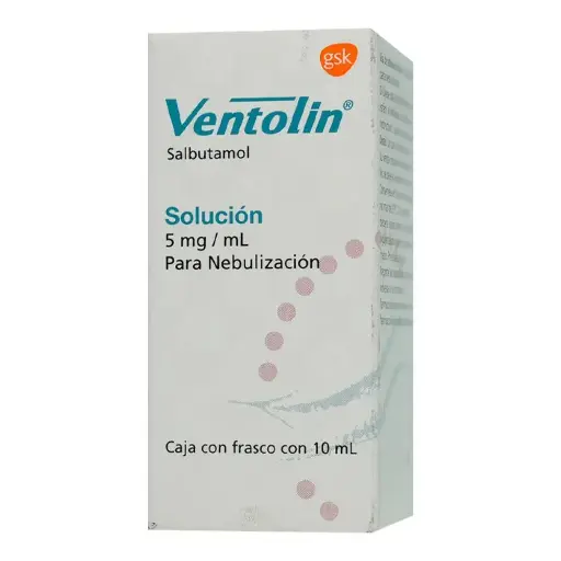 VENTOLIN 5MG SOLUCION INH 10ML