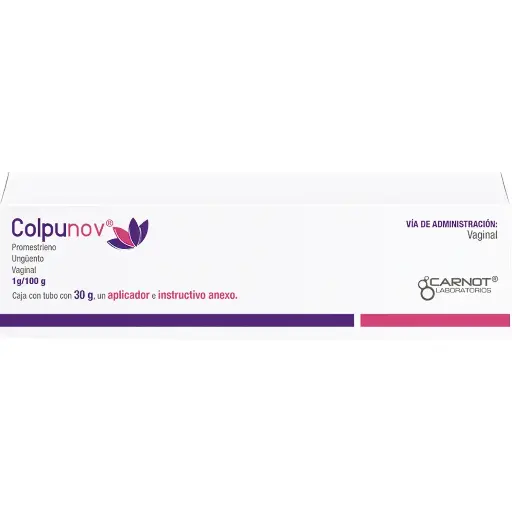 COLPUNOV 1/100G UNGÜENTO VAGINAL TUBO 30G