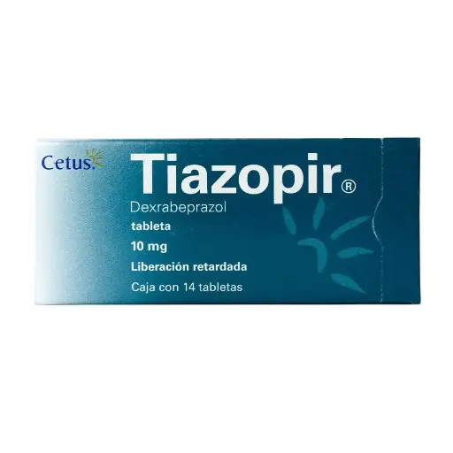 TIAZOPIR LR 10MG TABLETAS C/14