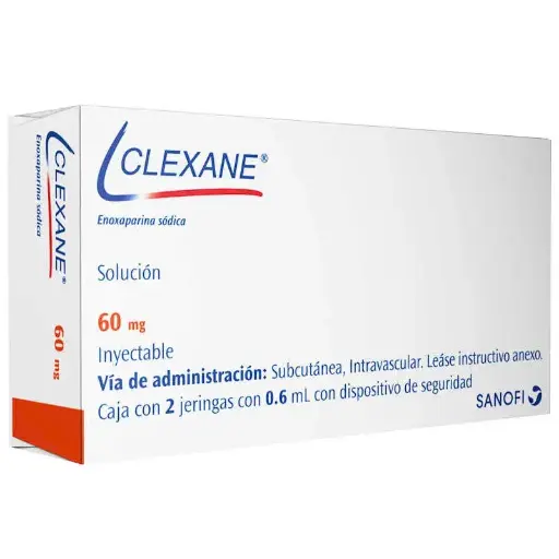 CLEXANE 60MG/0.6ML INYECTABLE C/2