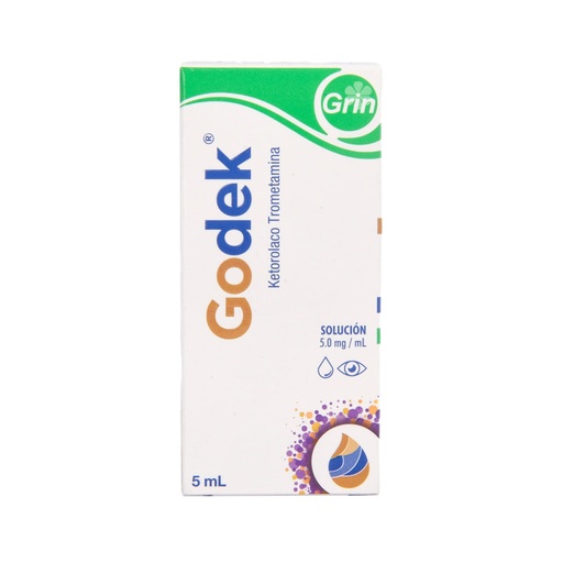 GODEK 5MG/1ML SOLUCION OFTALMICAS 5ML