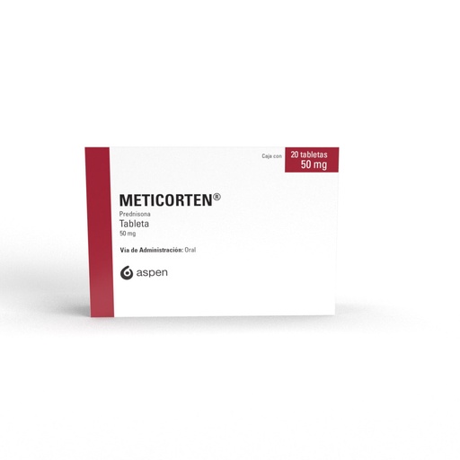 METICORTEN 50MG TABLETAS C/20