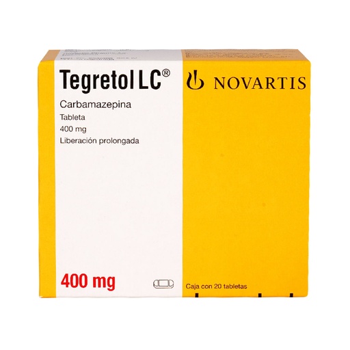 TEGRETOL LC 400MG TABLETAS C/20