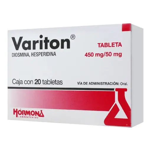 VARITON 500MG TABLETAS C/20