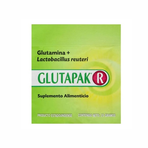 GLUTAPAK R SUPLEMENTO ALIMENTICIO 15G SOBRES C/3