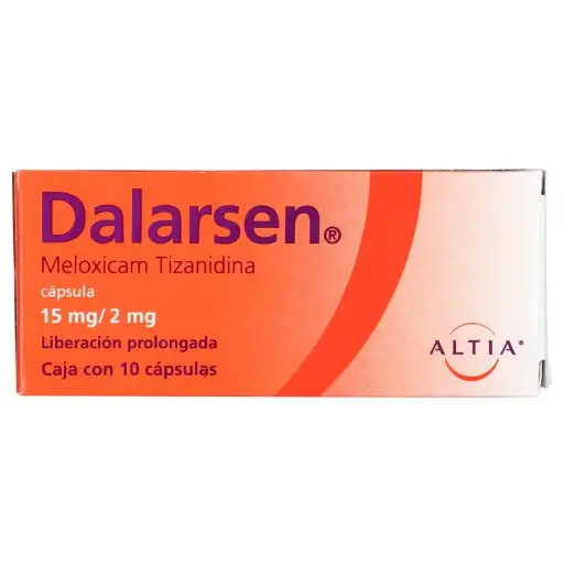 DALARSEN 15MG/2MG CAPS LP C/10