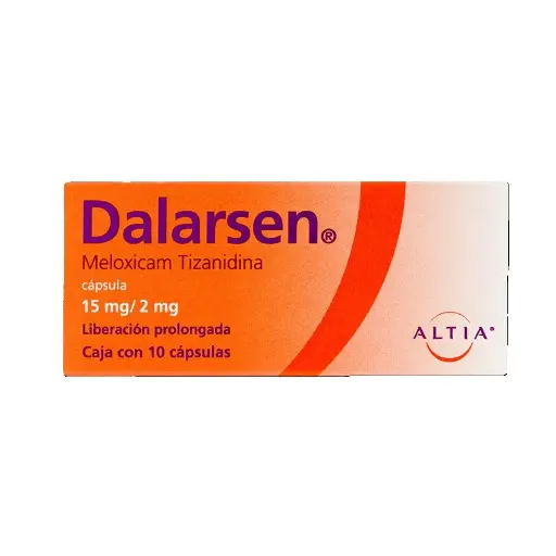 DALARSEN 15MG/2MG CAPS LP C/10