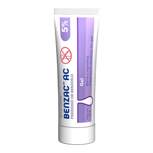 BENZAC-A-C 5% GEL 60G