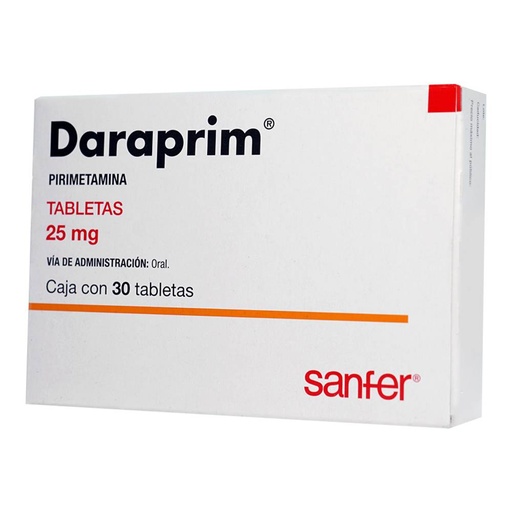 DARAPRIM 25MG TABLETAS C/30