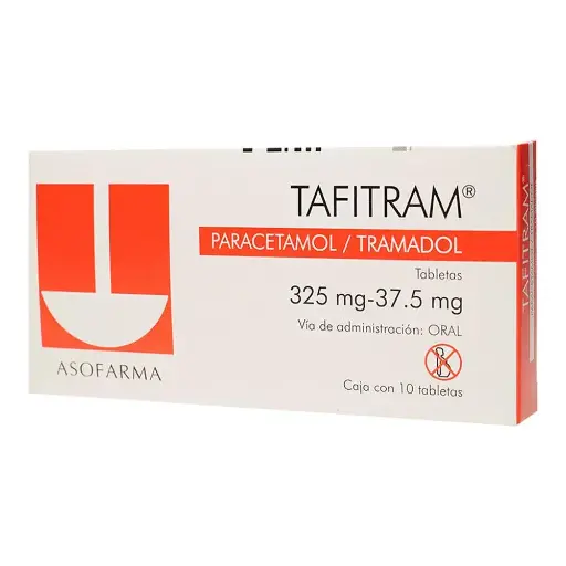 TAFITRAM 325/37.5MG TABLETAS C/10