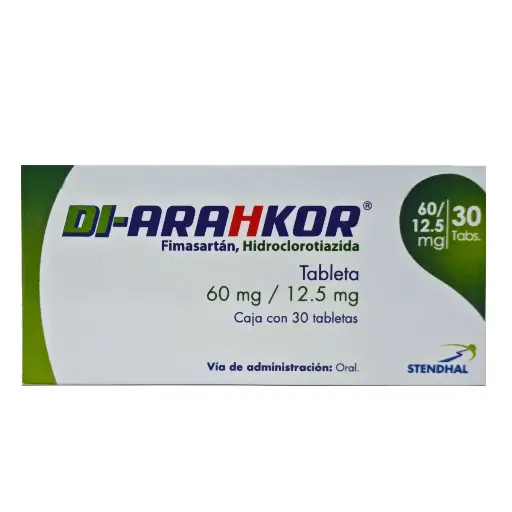 DI-ARAHKOR 60/12.5MG TAB C/30