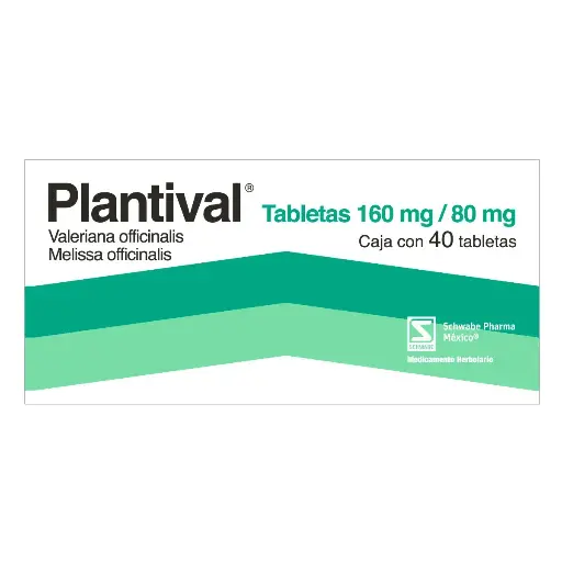 PLANTIVAL 160/80MG GRAGEAS C/40